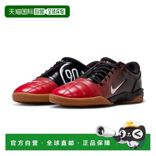 自营Nike Total 90 III IH2230-001运动鞋男子黑色红色室内足球鞋