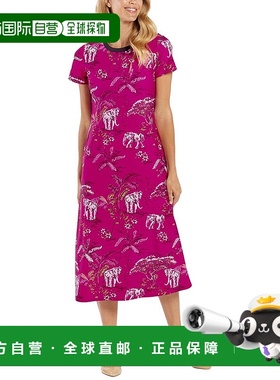 自营 Jude Connally Alexandra T恤迷笛连衣裙-粉红色 美国奥莱直