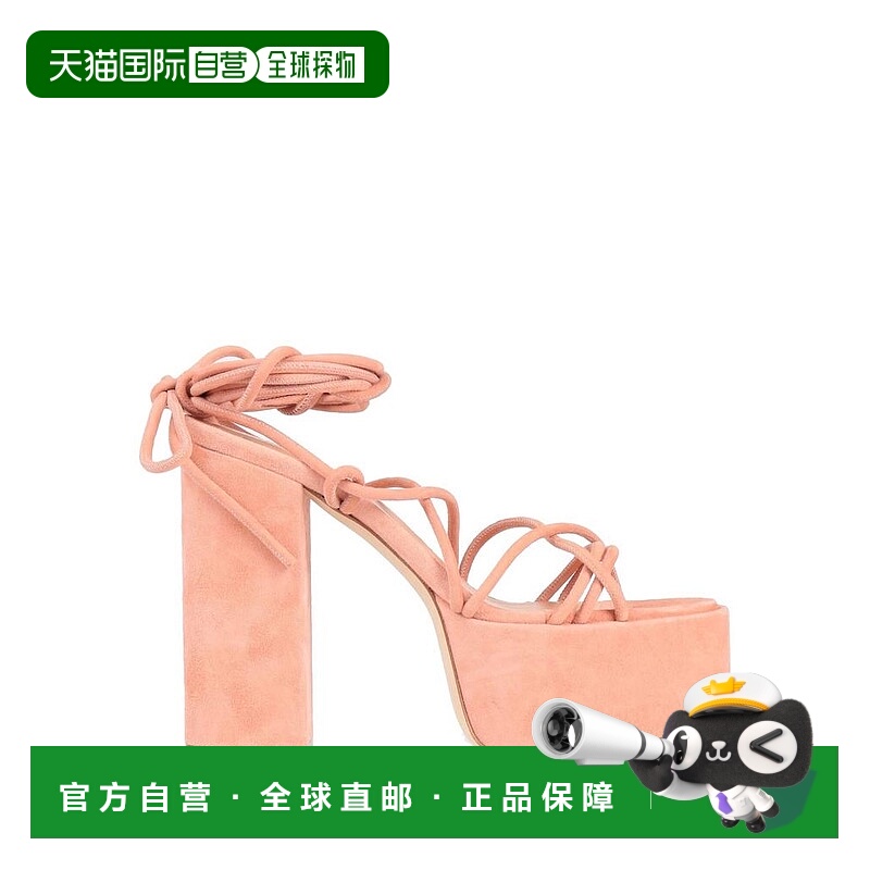 1h可退 【美国直邮】paris texas女士时装凉鞋圆头真皮时尚舒适