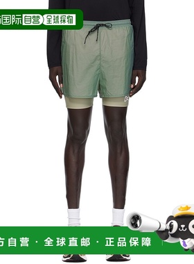 1h可退 香港直邮潮奢 District Vision 男士 绿色 Ripstop Layere