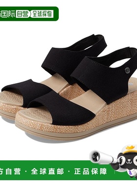 【美国直邮】bzees 女士 凉鞋绑带进口坡跟