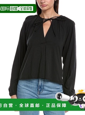 自营 Nation LTD Chiara上衣-黑色性感 美国直发奥莱