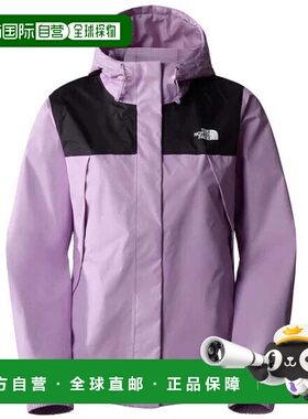 自营The North Face Antora NF0A7QEUP5B女式淡紫色黑色长袖夹克S
