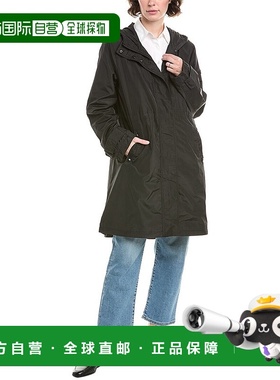 自营 Sam Edelman Rain Anorak-黑色 美国奥莱直发外套夹克