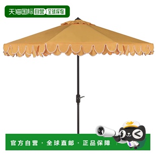 自营 safaviehElegant Valance 11Ft Rnd 伞 - 黄色 美国奥莱直发