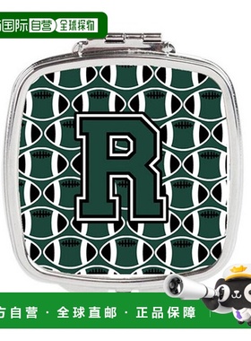 自营 Carolines Treasures CJ1071-RSCM 字母 R 足球绿色和正品