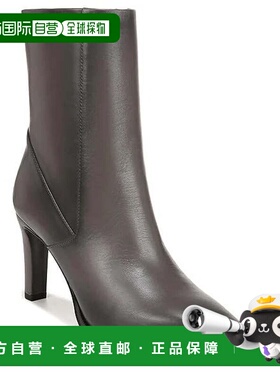 自营Franco Sarto Appia I7370L1020 Bootie Women Gray Leather