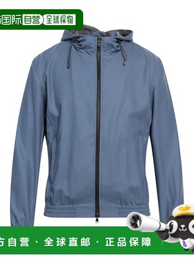 1h可退 【美国直邮】BARBA男士外套连帽多口袋休闲时尚保暖舒适潮