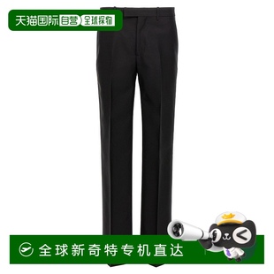 黑色 自营 带熨烫折痕 burberry定制裤 美国奥莱直发 子