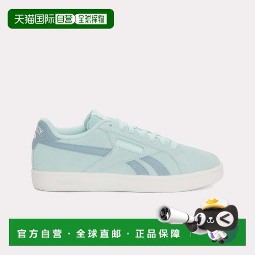 自营Reebok Reebok Court Retro In Glitchaqua/休闲蓝/粉笔 美国