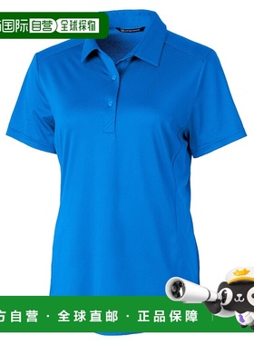 自营 cutter & buckCutter&Buck Prospect纹理弹力女式短袖Polo衫