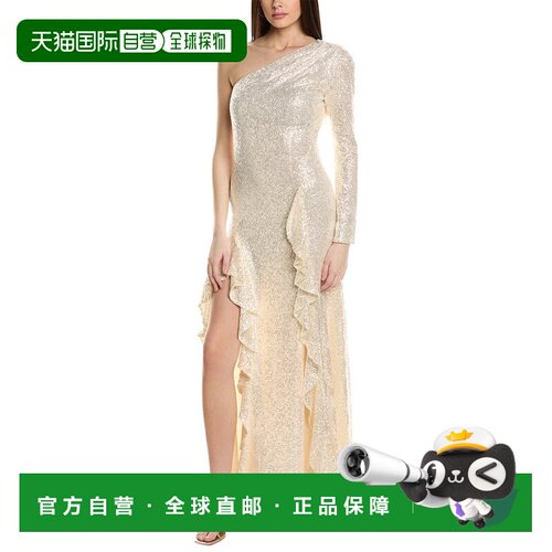 自营cinq a septCinq à Sept Angeline 礼服 - 白色 美国奥莱直