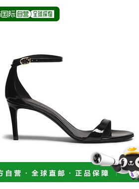 1h可退 【美国直邮】Stuart Weitzman Nudist II 75MM 光面漆皮凉