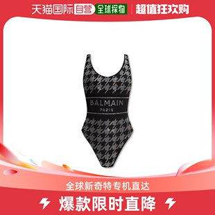 美国直邮 balmain 女士 泳衣 连体式 泳装