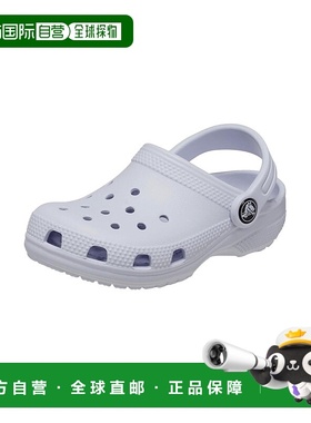 自营 Crocs经典Clog Dreamscape 206990-5AF幼儿款-蓝色 美国奥莱