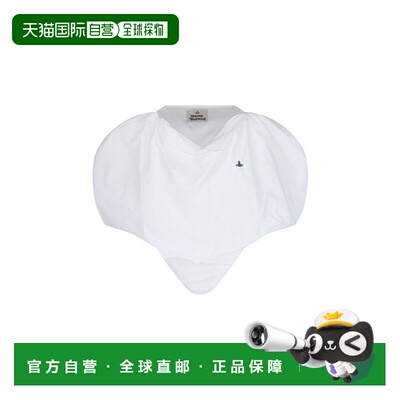 自营vivienne westwoodHeart-Shaped Crop Top With V-Neckline A