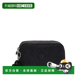 自营Kipling Gleam Pouch - Black Noir 化妆包美国直发奥莱