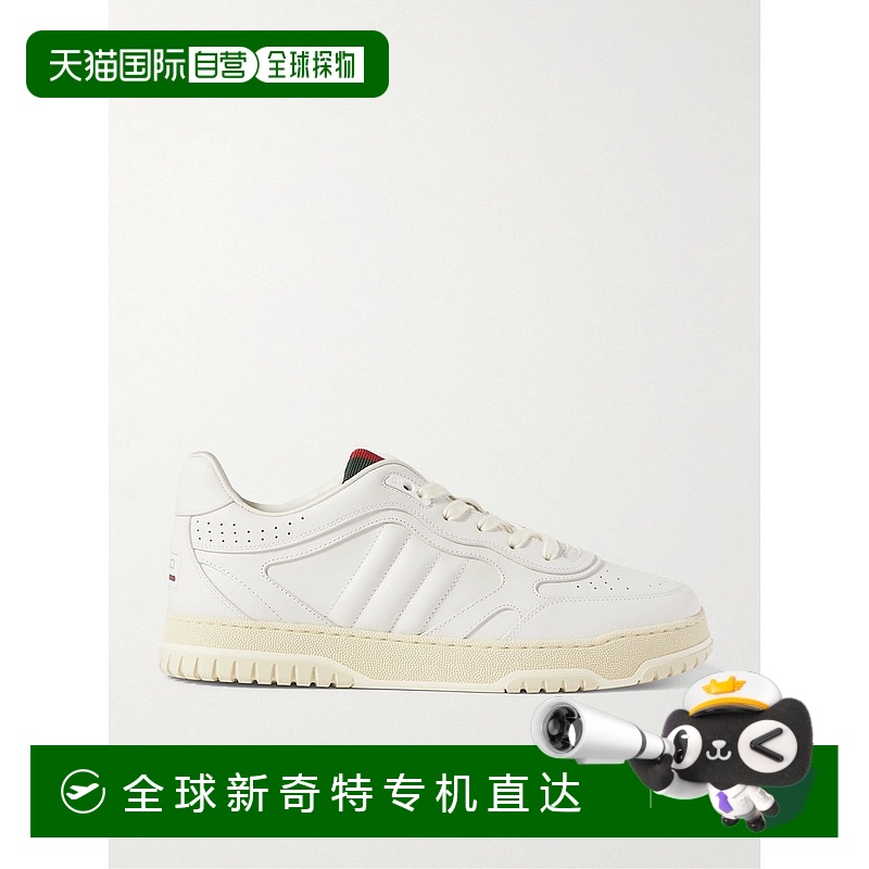 1h可退 香港直邮潮奢 Gucci 古驰 男士 Re-Web 网状装饰皮质运动