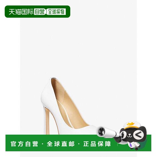 1h可退 【美国直邮】michael_kors|Amara 皮革高跟鞋单鞋一脚蹬
