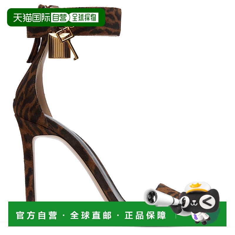 1h可退 香港直邮潮奢 Tom Ford 汤姆 福特 女士 棕色 Ocelot-Prin