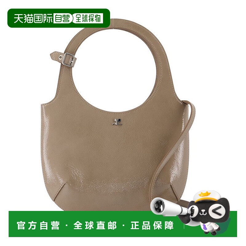 自营Holy Purse - Courreges - Leather - Brown - brown 美国奥