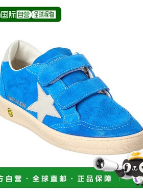 自营Golden Goose Ballstar Strap Suede Sneaker - blue 美国奥
