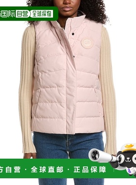 自营Canada Goose Freestyle Tonal Label Vest - pink 美国奥莱