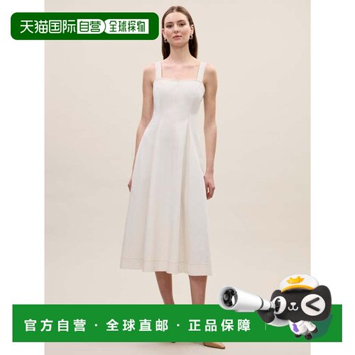 自营rebecca taylorCora Denim Dress - eggshell wash 美国奥莱