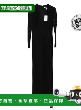 自营Diane Von Furstenberg Kyara Tux 蕾丝连体裤（黑色棉质）-