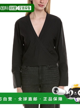 自营Chaser Paperweight Haley Blouse - black 美国奥莱直发上衣