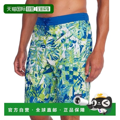 自营Speedo Printed Bondi Basin Boardshorts Men 9