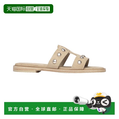 自营Freda Salvador Brady皮革凉鞋-棕色 美国奥莱直发拖鞋