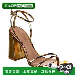 金色 95皮革凉鞋 美国奥莱直发 Rossi 自营Gianvito