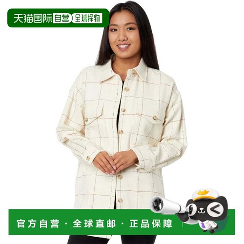 自营madewellMadewill Loop t恤夹克女古董奶油色长款Seeve GBO2