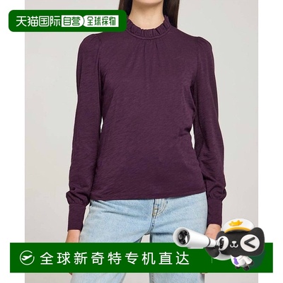 自营goldie紫红色Mirabelle Top In Aubergine 【美国奥莱】直发