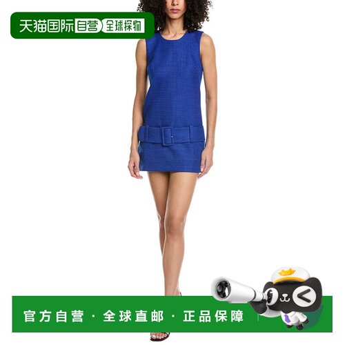 自营Amanda Uprichard Alistair Skort Romper - blue 美国奥莱直