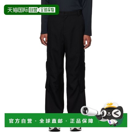 1h可退 香港直邮潮奢 NAMESAKE 男士 黑色 Ronny 工装裤 N3AW24PT