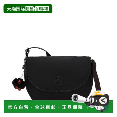 自营Kipling Zayd斜挎包-黑色色调 美国奥莱直发
