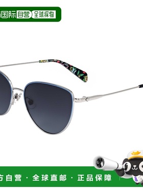 自营 Kate Spade女式55毫米钯蓝色太阳镜-钯蓝色 美国奥莱直发