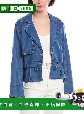 自营 Sam Edelman吉娜夹克-蓝色 美国奥莱直发