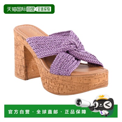 自营Seychelles Adorned Slide - purple 美国奥莱直发凉鞋
