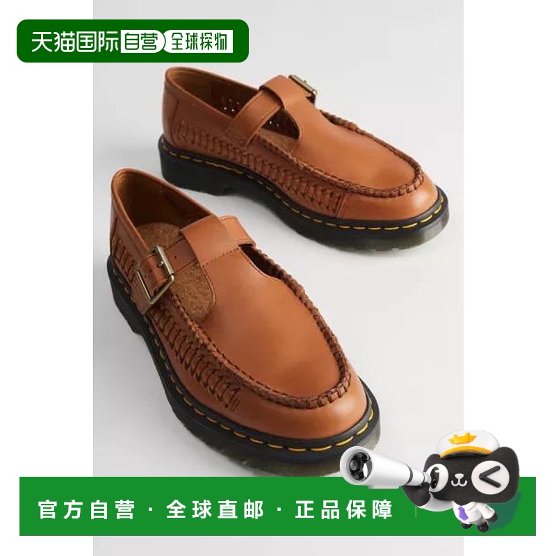 【美国直邮】dr. martens 男士 正装鞋进口皮鞋编织经典德比鞋