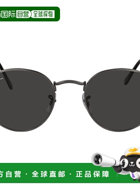 自营ray-banRay Ban Round Metal Antiqued Dark GreyUnisex Sung