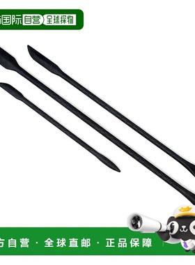 自营 Norpro 迷你硅胶后一滴抹刀，3 件套，黑色 - 黑色 美国奥莱