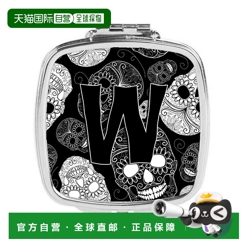 自营 Carolines Treasures CJ2008-WSCM 字母 W 亡灵节骷髅正品