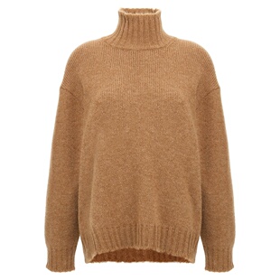 美国奥莱直 自营Jil Women Sweater beige Neck Sander High