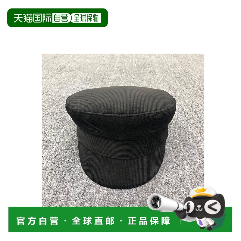 自营 Ruslan Baginskiy Logo帽子平顶帽配饰 KFC033VBLACK