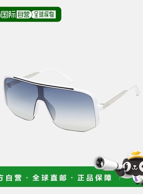 自营 guess金属防护太阳镜-白色 美国奥莱直发