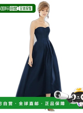 【美国直邮】alfred sung 女士 连衣裙腰带裙子优雅女款长裙