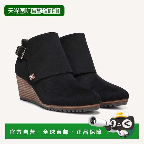 自营Dr. Scholl's Create F9749F1001 Boots Women's Black Wedge